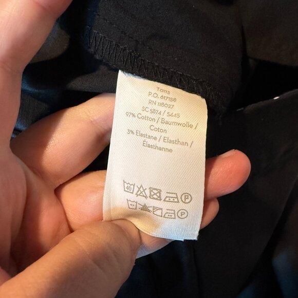 Boden Women 10R Richmond Trouser Ankle Pant Black Pleated Slacks Workwear NEW - Picture 5 of 10